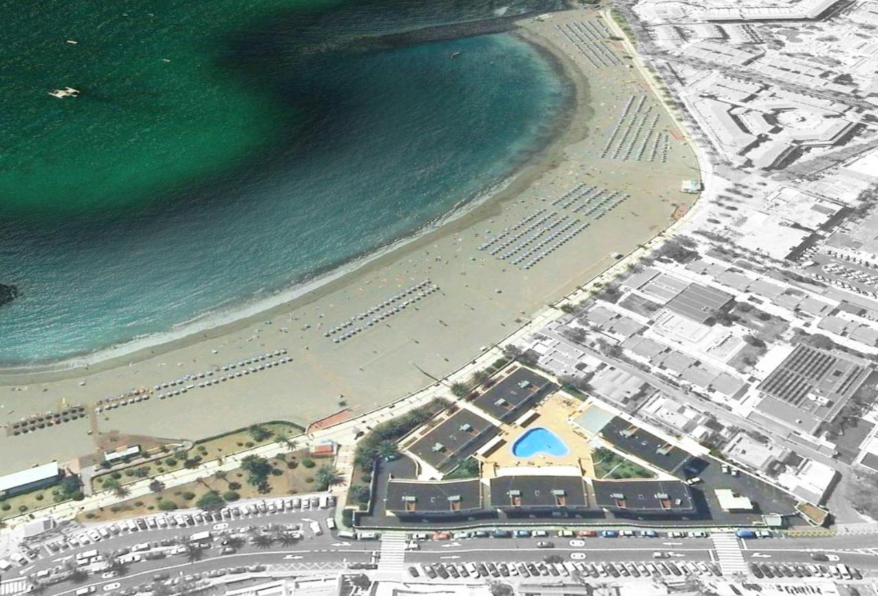Vera Mar 9C Primera Linea Con Piscina Y Parking Los Cristianos  Kültér fotó