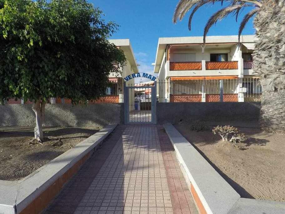 Vera Mar 9C Primera Linea Con Piscina Y Parking Los Cristianos  Kültér fotó